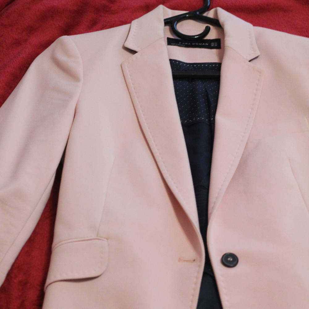 Zara Light Pink Blazer